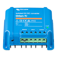 Angled view showing the green screw terminal connector block and cooling fins