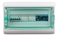 Front view of Victron Energy 63A anti-islanding box with IP65 weather-resistant enclosure