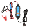 Victron Blue Smart IP65 6V and 12V 1.1A battery charger with battery clamps and AU plug