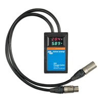 Victron XLR charger tester with digital display and Neutrik XLR connectors