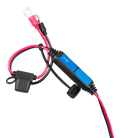 Battery indicator cable with M8 eyelets, inline 30A ATO fuse and LED status module