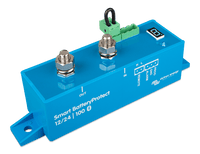 Rear perspective of the 100A low voltage disconnect with mounting flanges visible