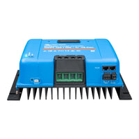 Front perspective view of the 100A Victron BlueSolar MPPT 150/100 controller
