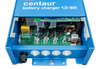 Internal view of the Centaur charger showcasing the wiring terminals and component layout