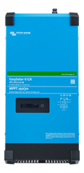 Front view of Victron EasySolar-II GX 48V inverter charger with GX display and MPPT 250/70 specs