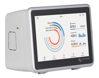 Victron Ekrano GX wall mount enclosure with system monitor installed