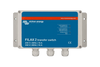 Victron Filax 2 transfer switch front panel with status indicators and cable glands