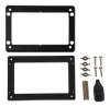 Mounting frame kit and hardware for Victron GX Touch 50 including screws, wing nuts and cable cover
