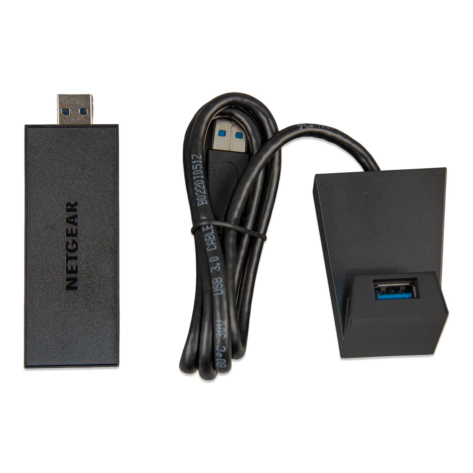 Victron GX WiFi module kit with USB adapter, desktop dock, and cable