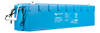 Detail of BMS communication cables with M8 connectors on a Victron lithium battery