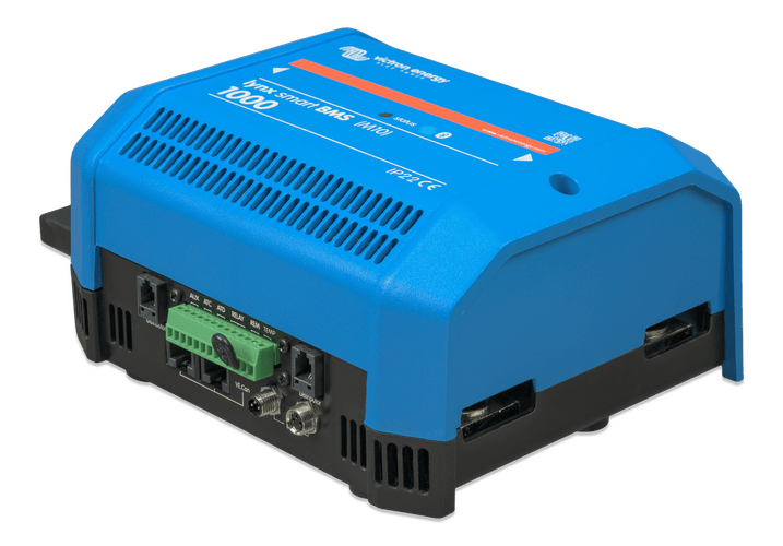 Isometric view of Victron Lynx Smart BMS 1000 showing M10 busbar connection point