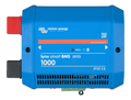 Front view of the blue Victron Lynx Smart BMS 1000 NextGen with IP22 rating
