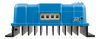 Bottom-up view focusing on VE.Direct port and terminal entries of the MPPT controller