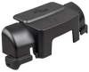 Black plastic terminal cover for Victron MPPT solar charge controller