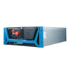 Side perspective of the rack-mountable 15kW Victron solar inverter charger metal housing