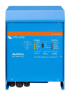 Victron MultiPlus 48/5000/70 inverter charger front panel with status LEDs and three-way power switch