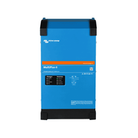 Front view of the blue Victron MultiPlus-II 48V 10000VA inverter charger enclosure