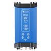 Front view of Victron Orion 48/12-60A DC-DC converter showing load ratings and blue aluminium chassis