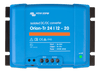 Blue Victron Orion-Tr 24/12-20 isolated DC-DC converter front view with terminal cover