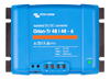 Front view of blue Victron Orion-Tr 48/48-6 isolated DC-DC converter with screw terminals