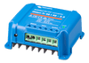 Side perspective of the blue Victron Orion-Tr 48V 120W DC-DC converter