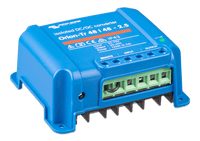 Rear angled view of the isolated converter housing and terminal access