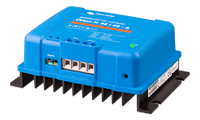 Side perspective of the Orion-Tr isolated converter highlighting the mounting flange and heatsink
