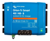 Front view of the Victron 48V to 48V Orion-Tr Smart isolated DC-DC charger with terminal covers