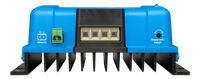 Technical front-on view of terminals and adjustment ports on the Orion-Tr isolated converter