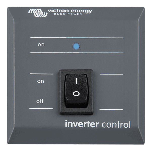 Victron Phoenix inverter remote control panel with blue status LED and power rocker switch