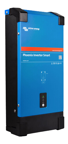 Left side perspective view of the Victron Phoenix Smart Inverter 48V 2000VA
