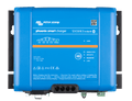 Front of blue Victron Phoenix Smart IP43 12V 30A battery charger with LED indicators and Bluetooth label