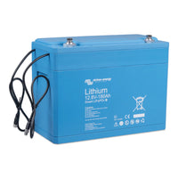 Isometric view of the Victron Smart LiFePO4 battery showing overall form factor