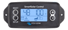 Front view of Victron SmartSolar pluggable LCD display with status icons and control buttons