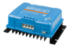 Isometric view of Victron SmartSolar MPPT controller showing heatsink and wiring ports