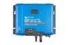 Front view of blue Victron SmartSolar MPPT 150/60-MC4 charge controller with terminal labels