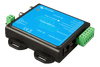 Rear perspective view of the BMS V2 highlighting RJ45 ports and removable terminal blocks