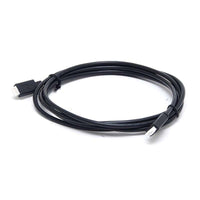 Coiled 1.8m black VE.Direct cable with 4-pin white connectors