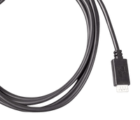 Close-up of 4-pin VE.Direct TX digital output connector with integrated strain relief