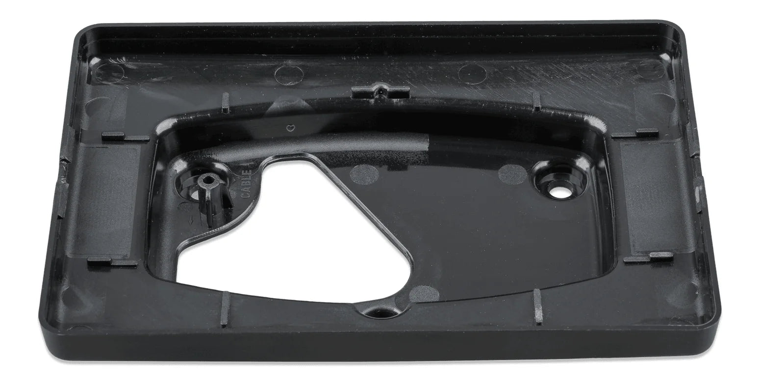 Internal angled view of the GX Touch 70 wall mount bracket structure