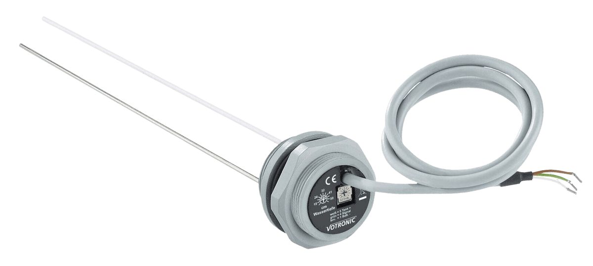 Votronic tank level electrode with adjustable stainless steel probes and 3-pin cable
