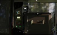 Installation of the Enerdrive power system in a 4WD canopy next to a portable fridge