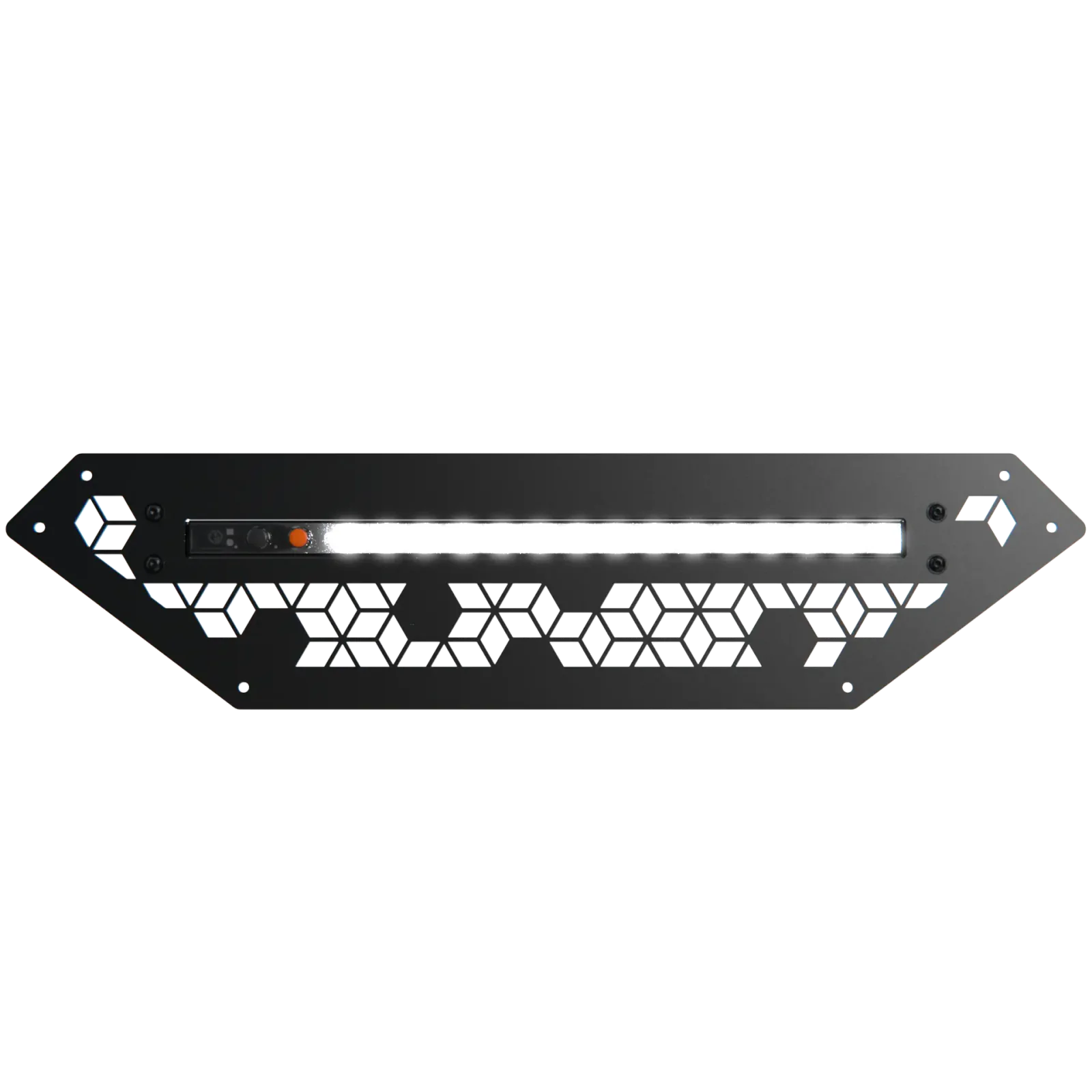 Enerdrive Voyager light bar kit showing the 6000K cool white lighting mode