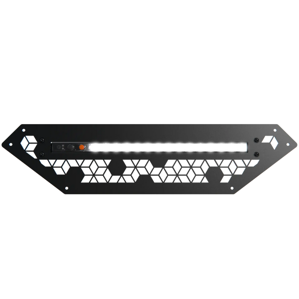 Enerdrive Voyager light bar kit showing the 6000K cool white lighting mode