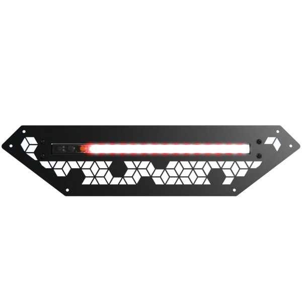 Enerdrive Voyager light bar kit showing the combined pink colour mix lighting mode