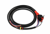 Coiled Wakespeed WS500 N-type wiring harness with main multi-pin connector and colour-coded wire leads