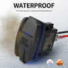 Water and dust repelling off the black USB rocker socket
