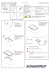 Installation manual page with wiring diagrams and tool list