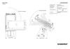 Technical drawing illustrating the 90-degree rotation and 60-degree vertical tilt range of the phone mount