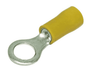 Hellermann Tyton Insulated Yellow Ring M6 Lug Main Image
